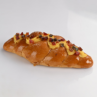 Pan Trenzado con Frutas Confitadas